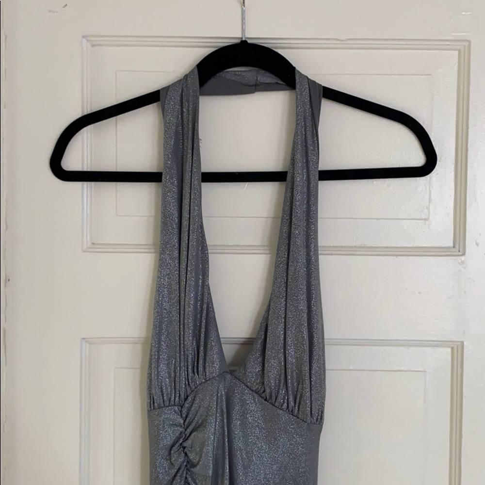 Missguided  silver dress